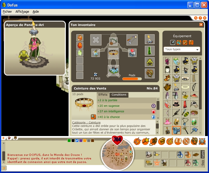 Pandira-Ari pandalette Eau/feu chasseuse lvl 107 Stuff-pandira-lvl107-15645d8