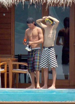 Bill et Tom Maldives