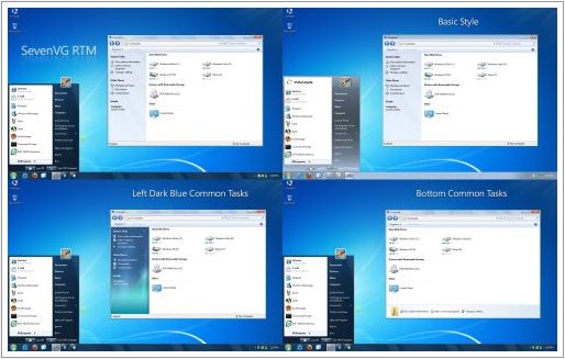 SevenVG RTM Theme for XP SevenVG RTM Theme for XP